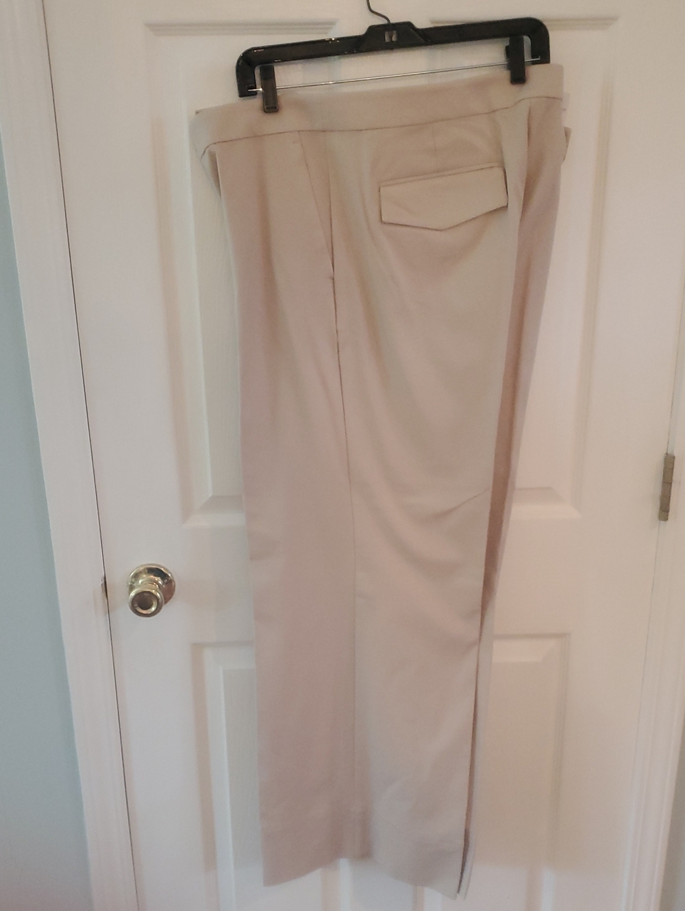 Ann Taylor Classic Women’s Wide Leg Beige Dress Pants
